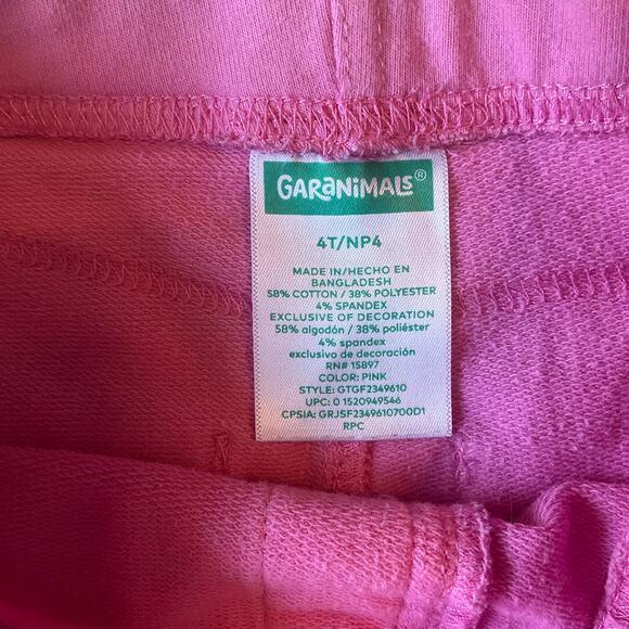 Garanimals and Carter’s Toddler Girls Bundle of Tees and Pants size 3T 4T Pink - Picture 8 of 9